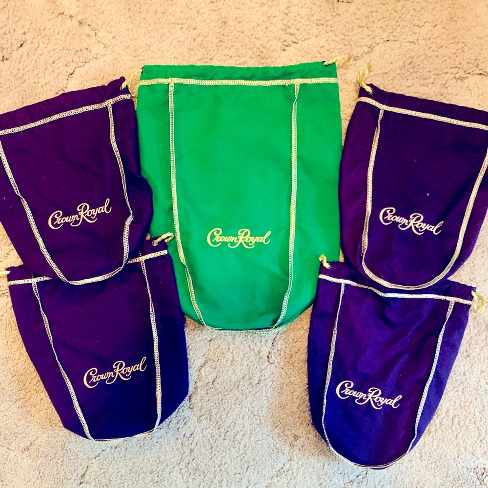 Crown Royal Drawstring Bags
